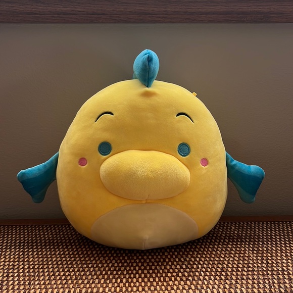 Squishmallow- Flounder from The Little Mermaid! - Picture 1 of 4